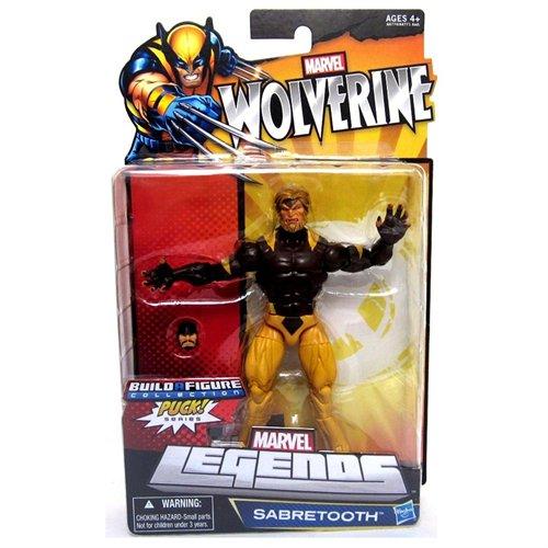 Marvel Legends Wolverine: Sabertooth 6 inch (Puck BAF) Action Figure 1