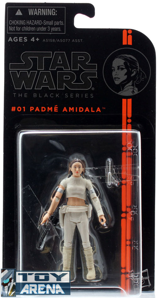 LOOSE - Star Wars The Black Series #01 Padme Amidala 3.75 Inch Figure