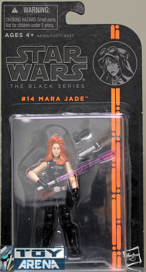 LOOSE - Star Wars The Black Series #14 Mara Jade Skywalker 3.75 Inch Figure