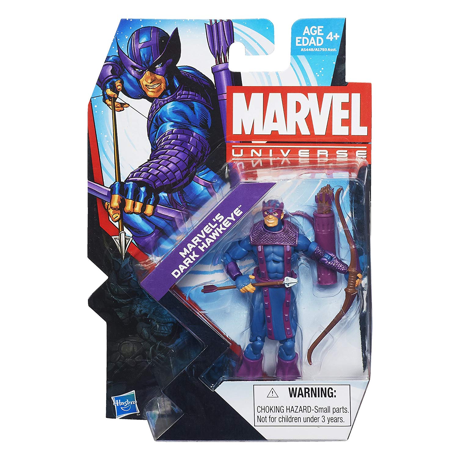 Marvel Universe Series Dark Hawkeye 3.75 inch Action Figure 1