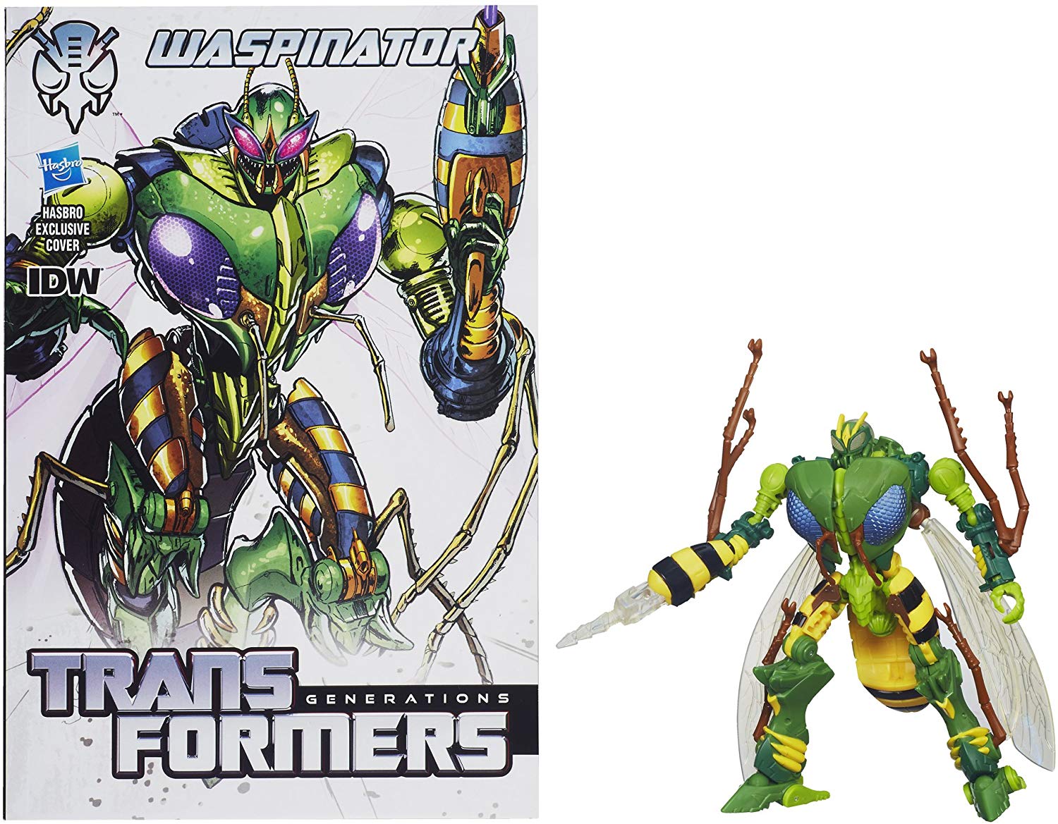 Transformers Generations Thrilling 30 Deluxe Class Waspinator Action Figure 2