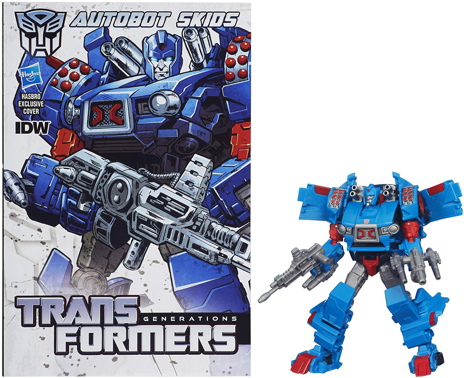 Transformers Generations Thrilling 30 Deluxe Class Skids Action Figure 2