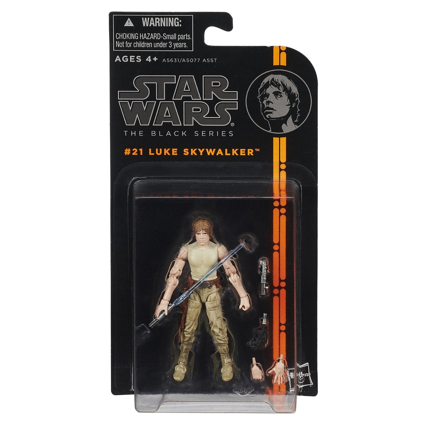 Hasbro Star Wars Black Series #21 Luke Skywalker (ESB) Dagobah Jedi Training 3.75 Inch Figure