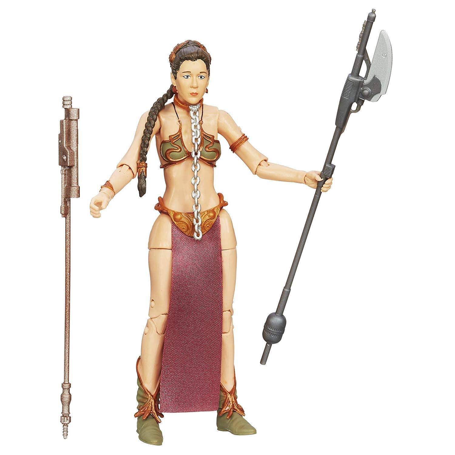 Star Wars Black Series Slave Leia (Orange Line) Action Figure 2