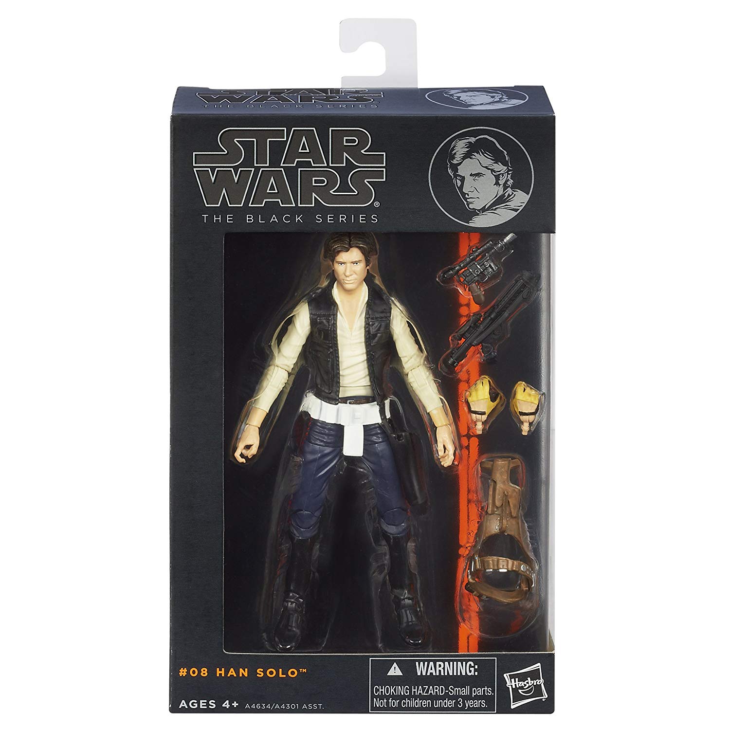 Star Wars Black Series Han Solo Orange Line Action Figure 1