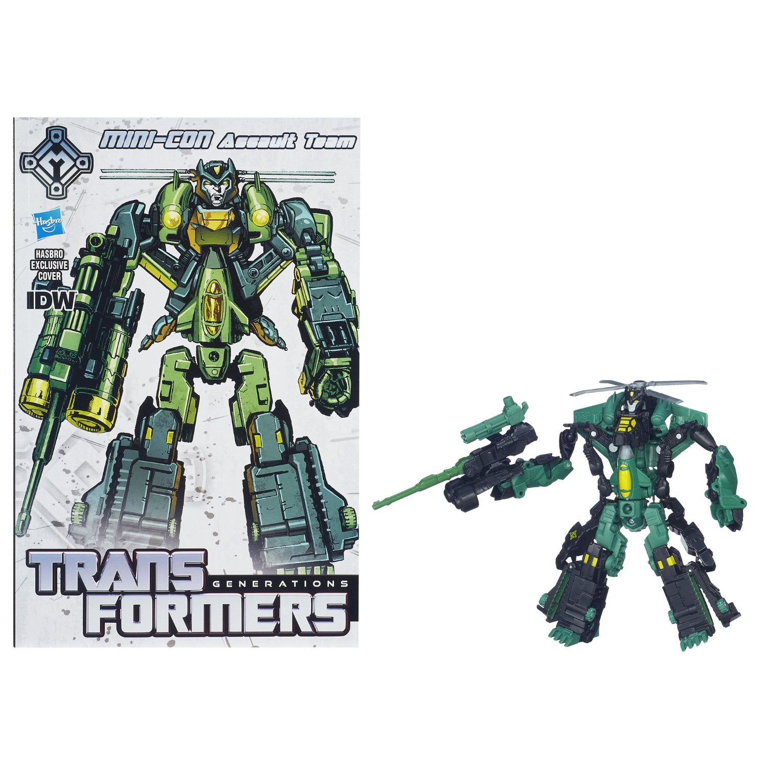 Transformers Generations Deluxe Class Mini-Con Assault Team Thrilling 30 IDW Wave 4