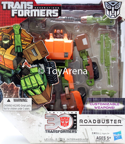 Transformers Generations Thrilling 30 Anniversary Voyager Class Roadbuster Autobot Action Figure