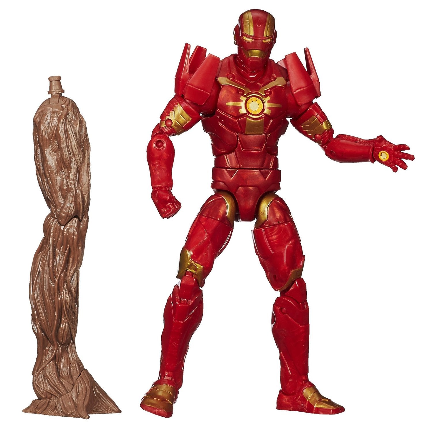 Marvel Legends Infinite Series Iron Man w/ Groot BAF Guardians of the Galaxy Action Figure