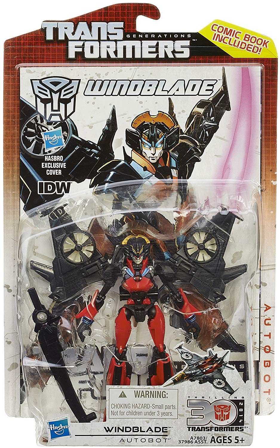 Transformers Generations Thrilling 30 Deluxe Class Windblade Action Figure 1