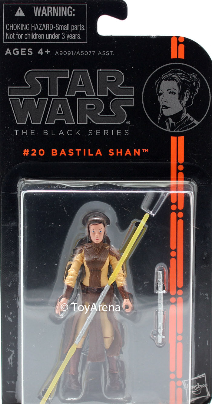 LOOSE - Star Wars The Black Series #20 Bastila Shan 3.75 Inch Figure