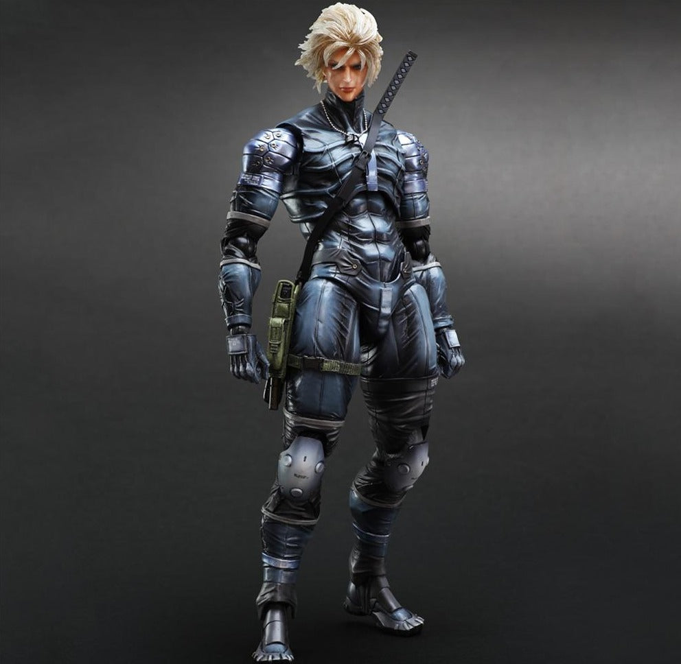 Metal Gear Solid 2: Sons of Liberty Raiden Play Arts Kai Action Figure