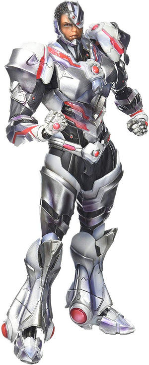 DC Universe Justice League Cyborg Variant Anime Style Play Arts Kai Action Figure 2