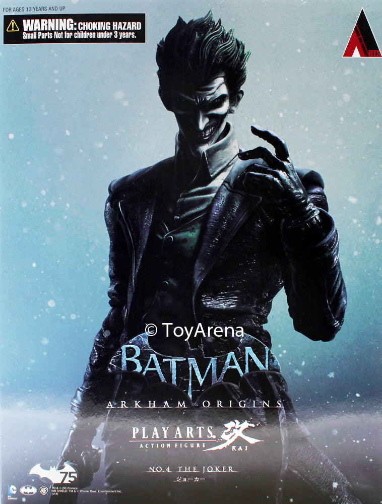 DC Batman Arkham Origins The Joker Play Arts Kai Action Figure
