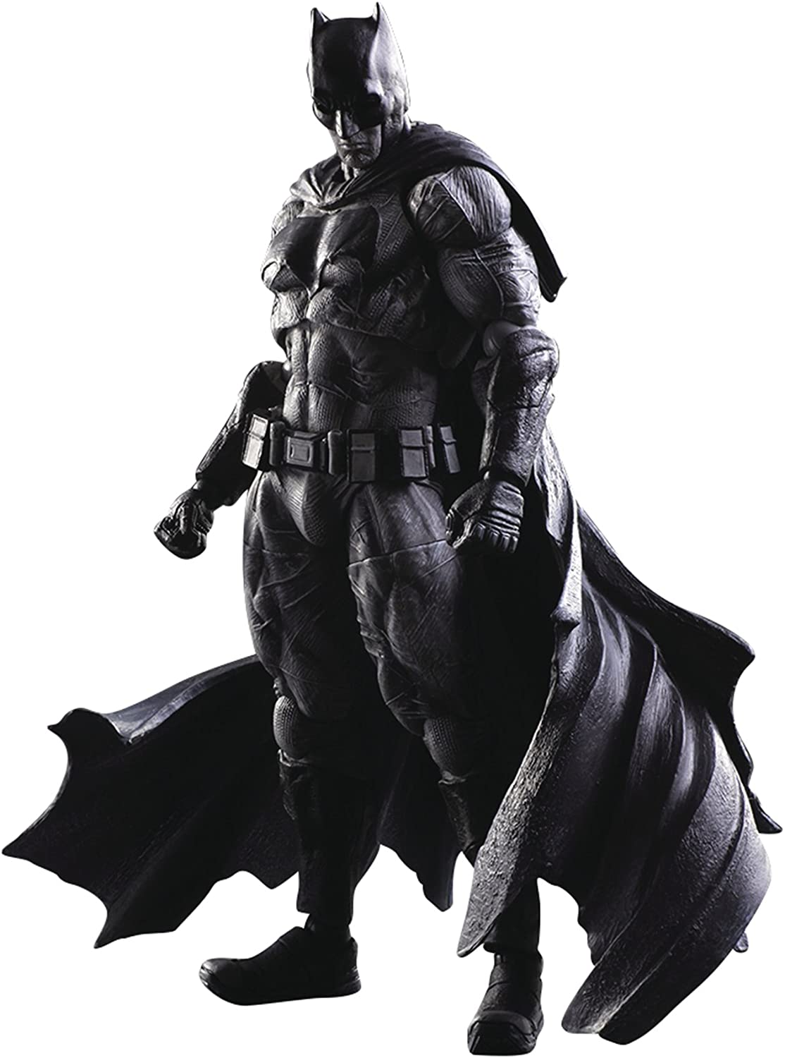DC Universe Batman V Superman Dawn of Justice Batman Black and White Ver. Variant Play Arts Kai Action Figure