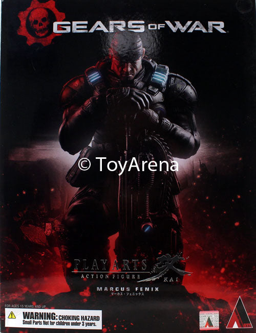 Play Arts Kai Marcus Fenix Gears of War Action Figure