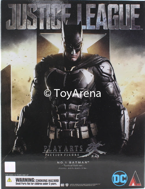 DC Universe Justice League Movie Batman Tactical Suit Ver. Variant Play Arts Kai Action Figure