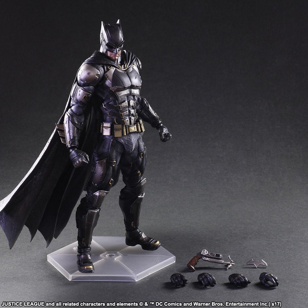 DC Universe Justice League Movie Batman Tactical Suit Ver. Variant Play Arts Kai Action Figure