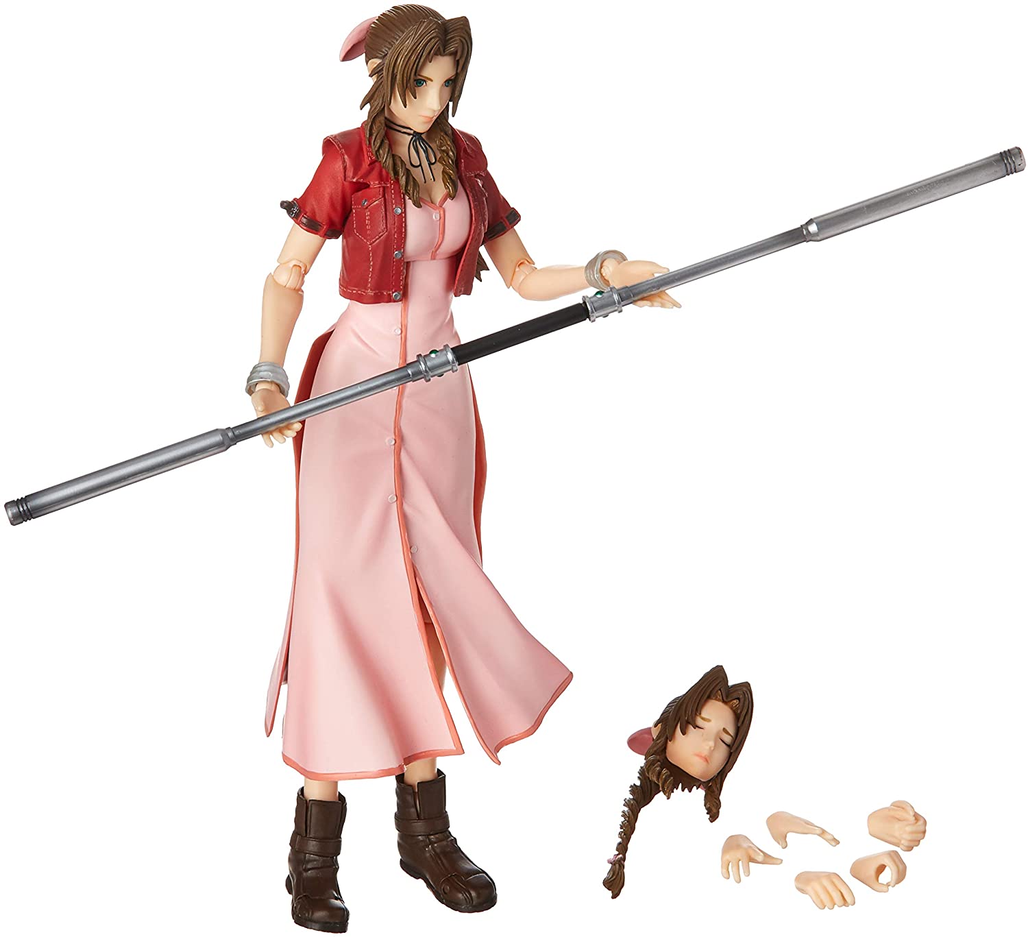 Crisis Core: Final Fantasy VII Aerith Gainsborough Play Arts Kai Action Figure