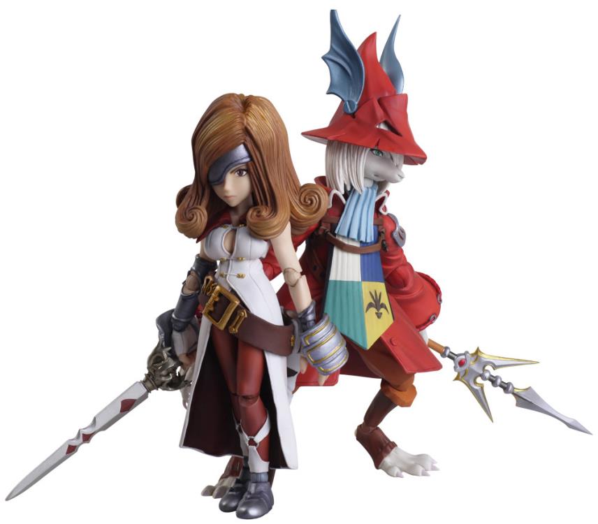 Square Enix Bring Arts Final Fantasy IX (9) Freya Crescent & Beatrix Action Figures
