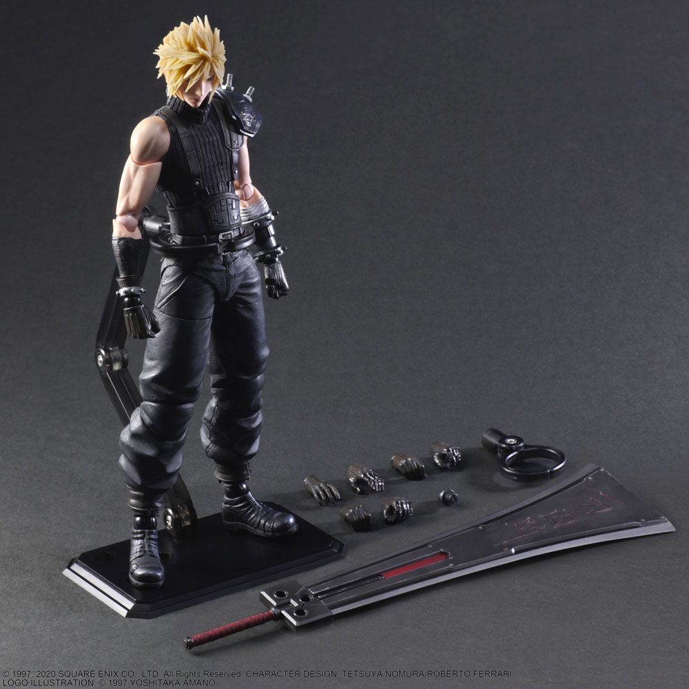 Final Fantasy VII Remake Cloud Strife Ver. 2 Limited Edition Play Arts Kai Action Figure
