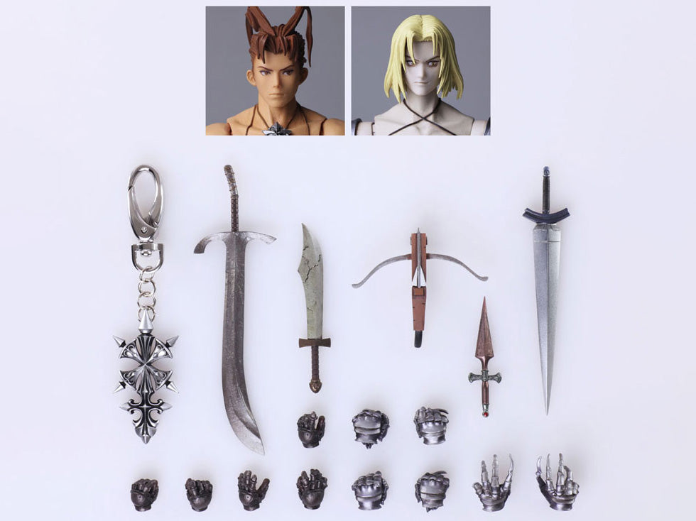 Bring Arts Vagrant Story Ashley Riot and Sydney Losstarot Two Pack Square Enix Action Figure