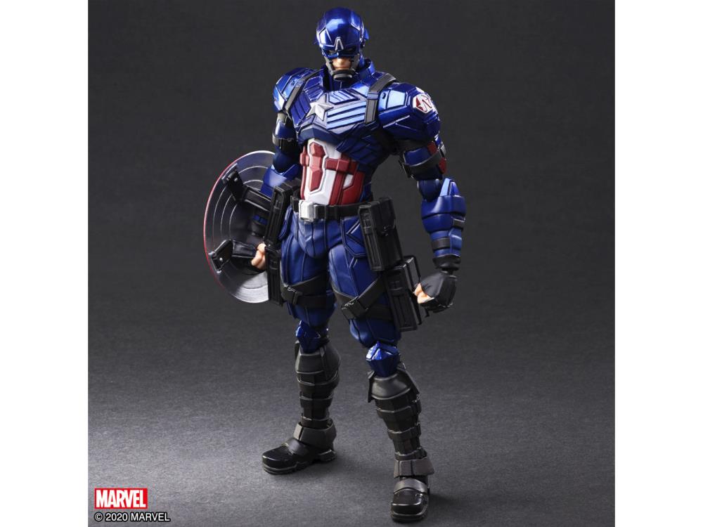 Bring Arts Marvel Universe Variant Captain America Square Enix Figure