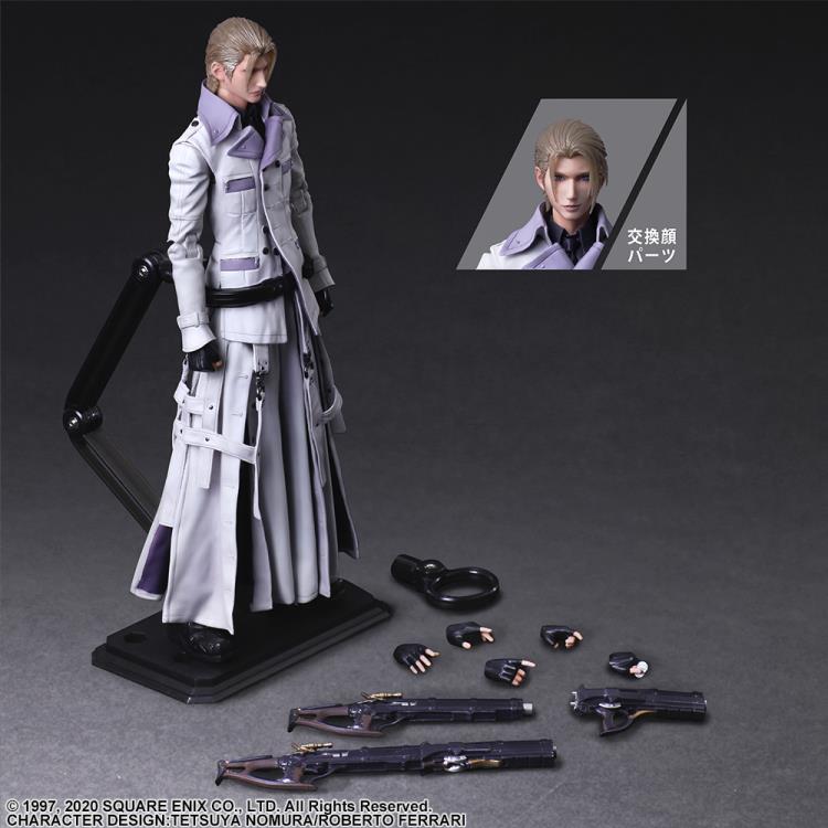 Final Fantasy VII Remake Rufus Shinra Play Arts Kai Action Figure