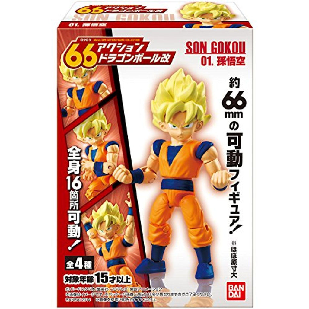 Bandai 66 Action Dash Dragon Ball Z Super Saiyan Goku Action Figure