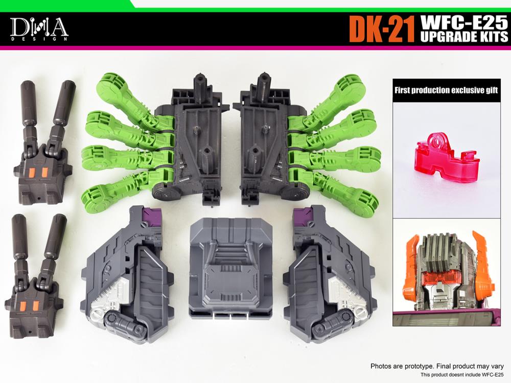 DNA Design DK-21 Upgrade kit for WFC-E25 Scorponok