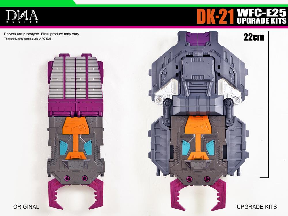 DNA Design DK-21 Upgrade kit for WFC-E25 Scorponok
