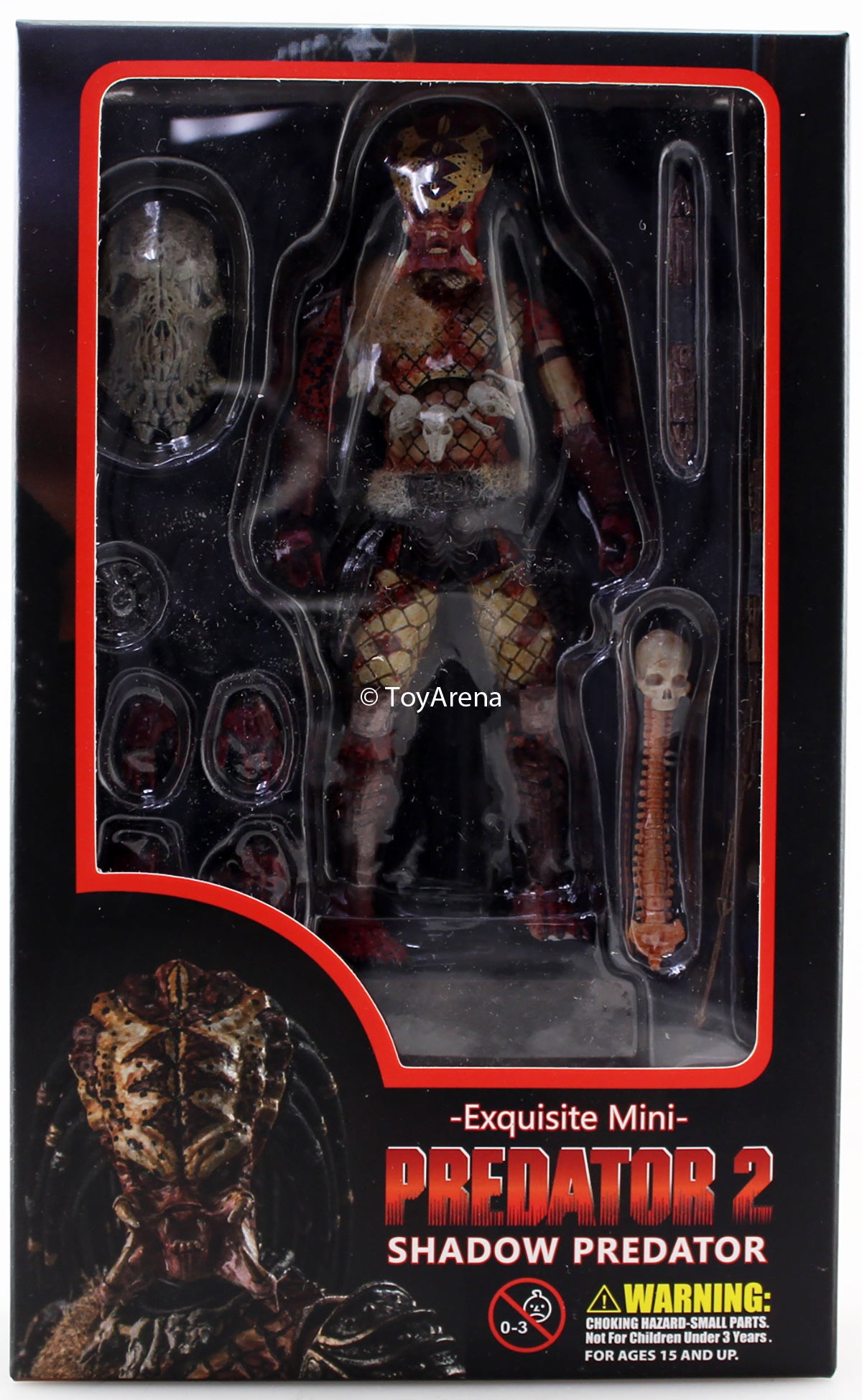 Hiya Toys 1/18 Predator 2 PX Exclusive Shadow Snake Predator Action Figure