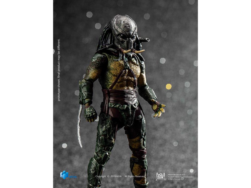 Hiya Toys 1/18 Predators PX Exclusive Tracker Predator Action Figure