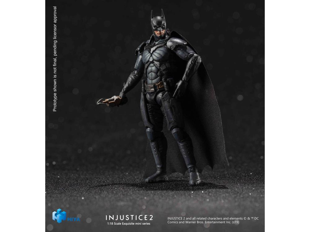 Hiya Toys 1/18 Injustice 2 Batman (Enhanced Variants Ver.) Exclusive Action Figure