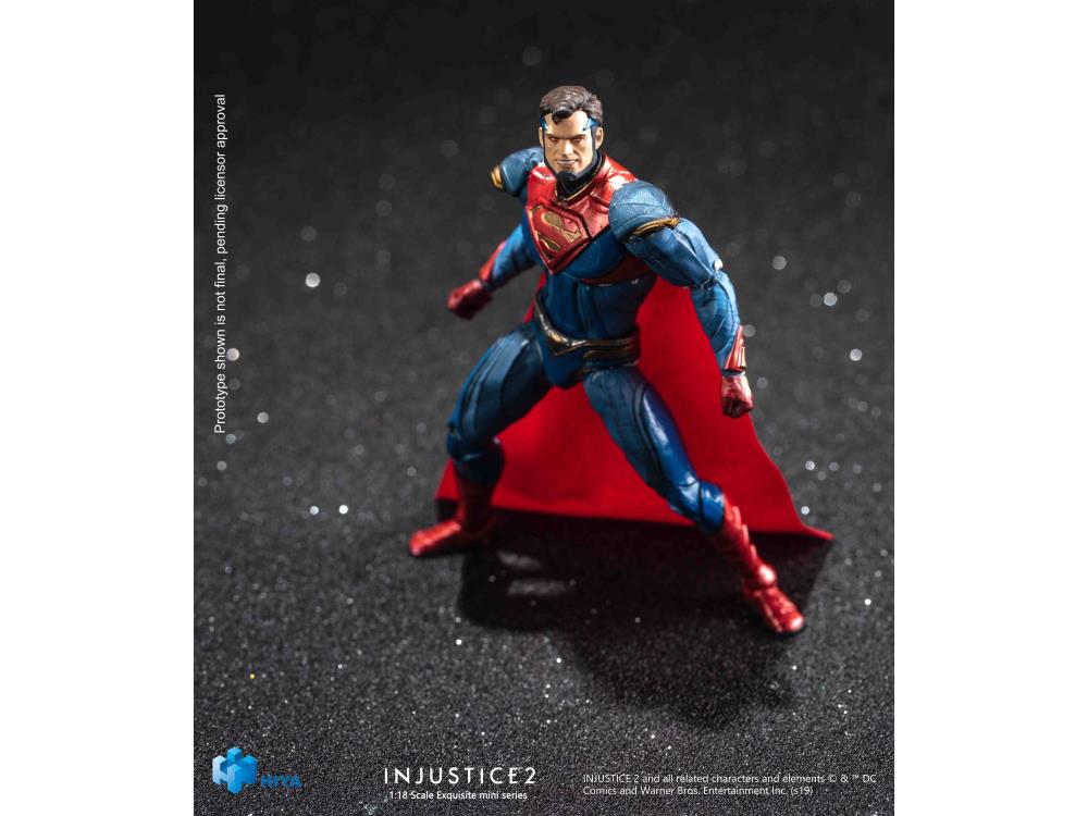 Hiya Toys 1/18 Injustice 2 Superman (Enhanced Variants Ver.) Exclusive Action Figure