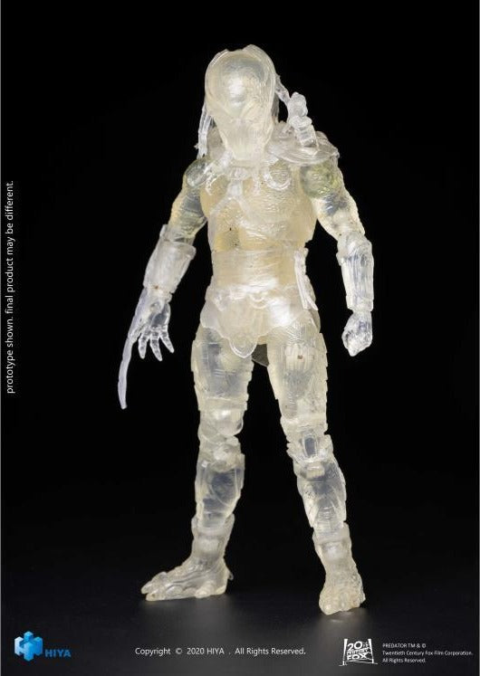 Hiya Toys 1/18 Predator PX Exclusive Tracker Predator (Invisible) Action Figure