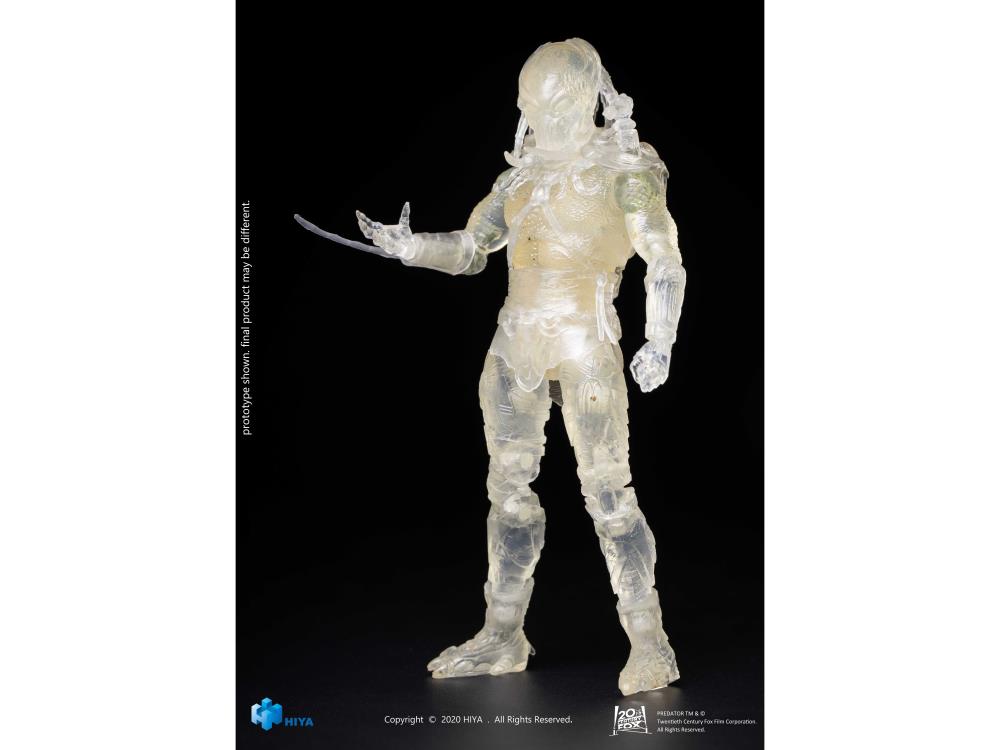 Hiya Toys 1/18 Predator PX Exclusive Tracker Predator (Invisible) Action Figure