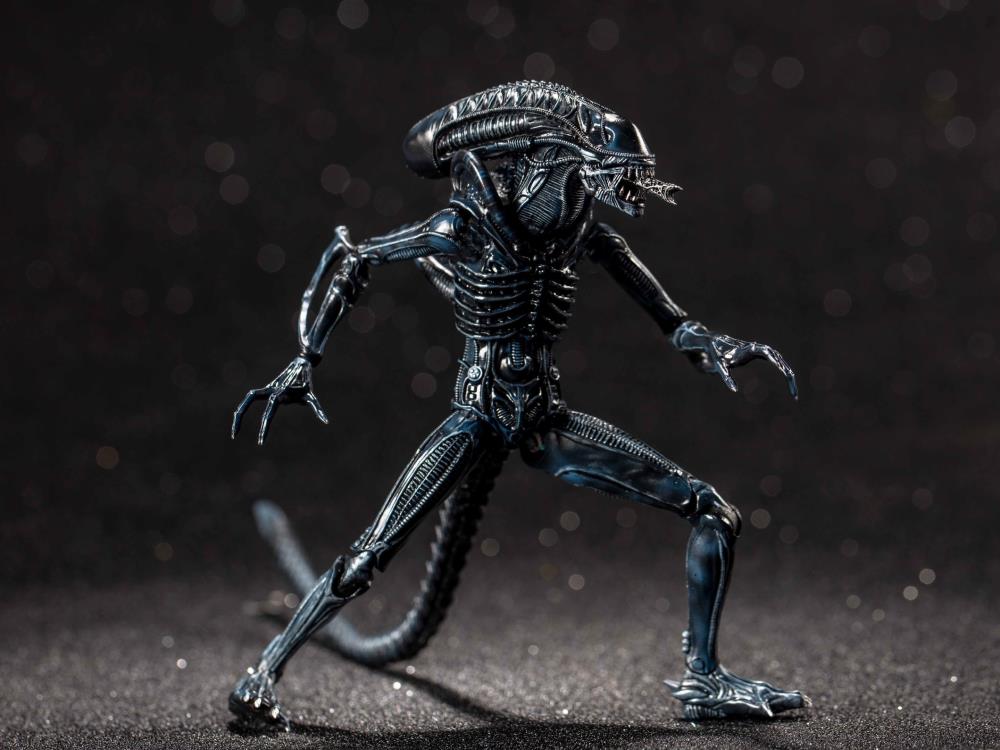 Hiya Toys 1/18 Aliens PX Exclusive Blue Aline Warriors Action Figure