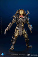 Hiya Toys 1/18 Alien vs. Predator AVP PX Exclusive Unmasked Scar Predator Action Figure