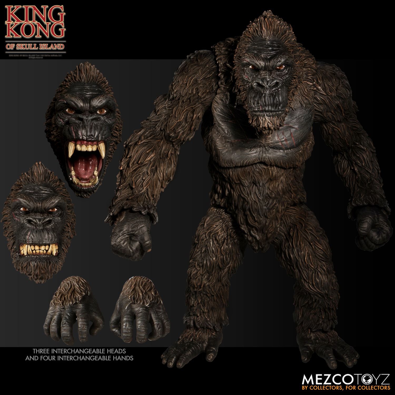 Mezco Toyz Ultimate King Kong of Skull Island Action Figure