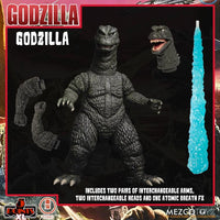 Mezco Toyz Godzilla Destroy All Monsters 5 Points XL Round 1 Deluxe Boxed Set Action Figure