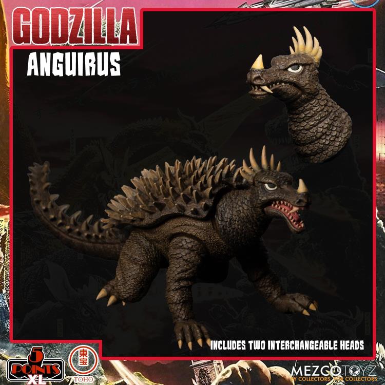 mezco godzilla destroy all monsters Mezco Toyz Godzilla Destroy All Monsters 5 Points XL Round 1 Deluxe Bo