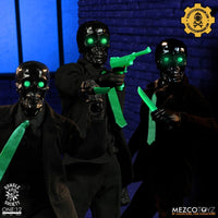 Mezco Toyz ONE:12 Black Skulls Death Brokers Action Figure Exclusive