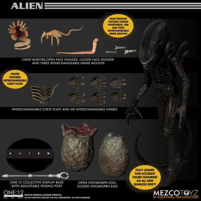 Mezco Toyz ONE:12 Collective: Alien Action Figure