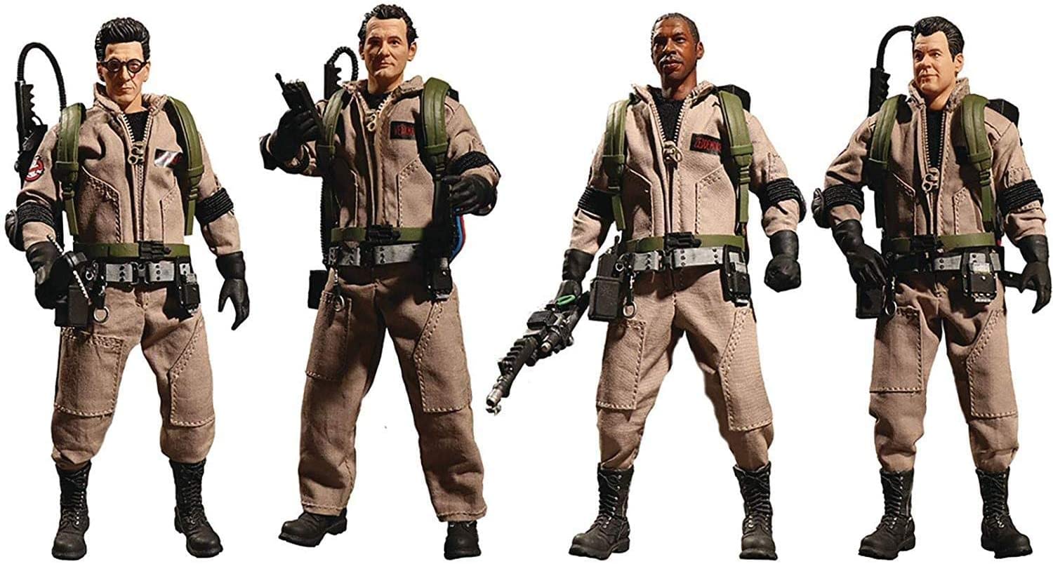 Mezco Toyz ONE:12 Collective Ghostbusters Deluxe Box Set of 4 Action Figure