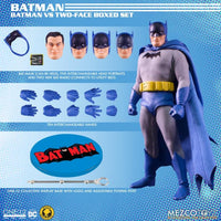Mezco Toyz ONE:12 Collective: Golden Age Batman vs. Two-Face Exclusive Boxed Set Action Figure