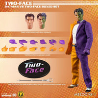 Mezco Toyz ONE:12 Collective: Golden Age Batman vs. Two-Face Exclusive Boxed Set Action Figure