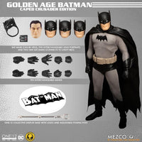 Mezco Toyz ONE:12 Collective: Golden Age Batman: Caped Crusader Edition Exclusive Action Figure