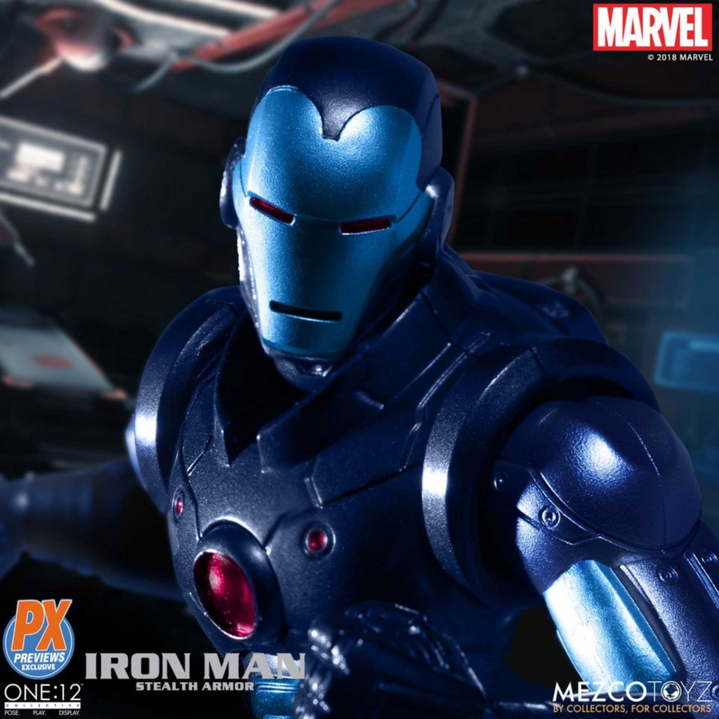 Funko Blue Stealth Iron Man POP Vinyl Exclusive Revealed! - Marvel Toy News