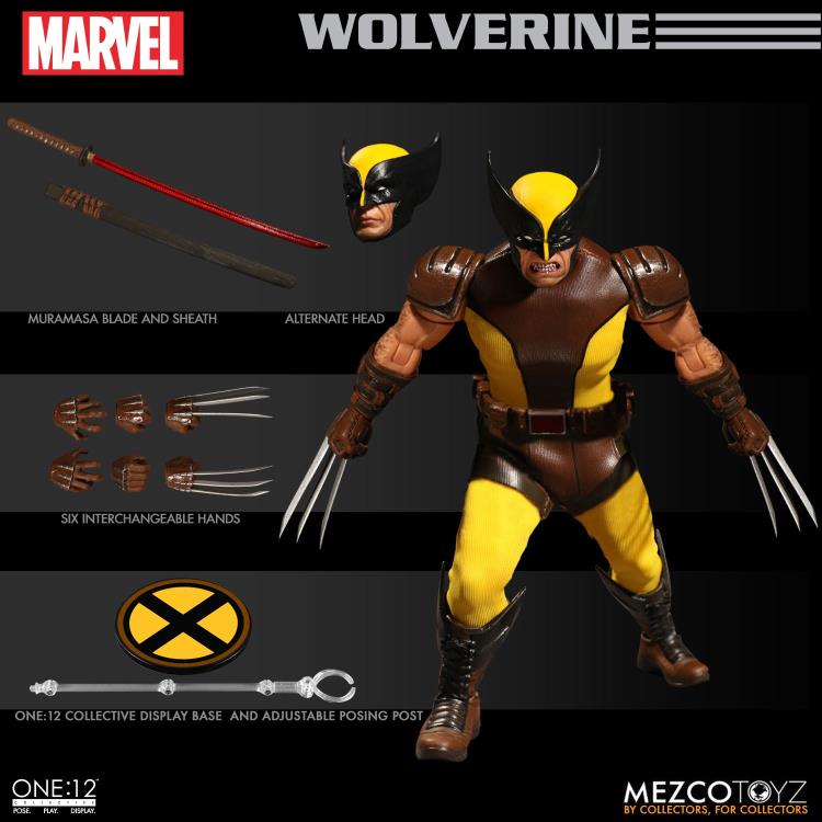 Mezco Toyz ONE:12 Collective: Wolverine Action Figure