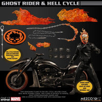 Mezco Toyz One:12 Collective: Ghost Rider & Hell Cycle Set Action Figure